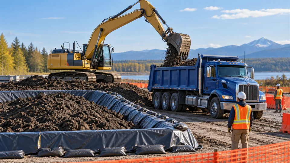 Illustration of Site remediation